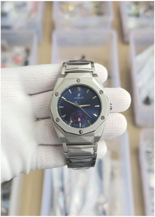 Hublot BigBang silver blue