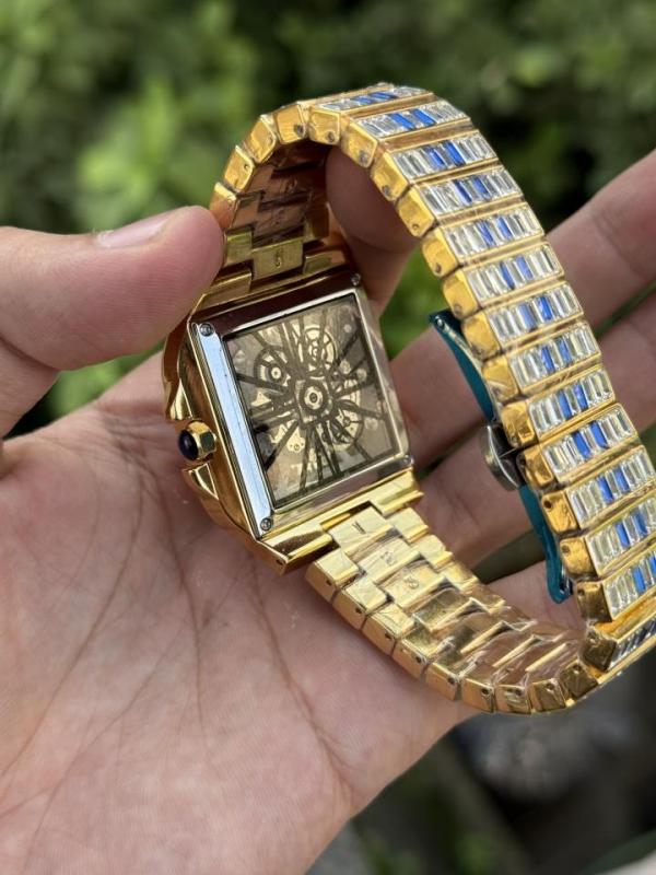Cartier Diamond golden blue