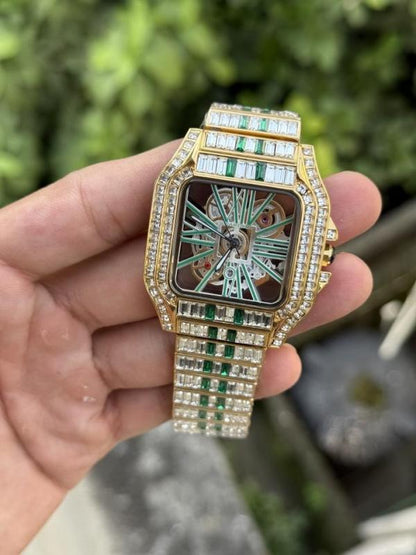 Cartier Diamond golden green