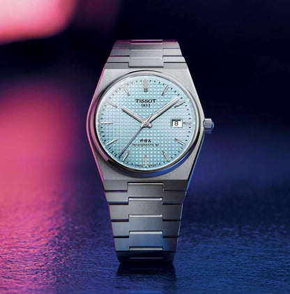 Tissot 1853 PRX Silver Tiffany Blue