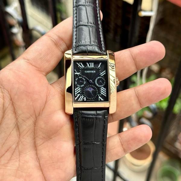 Cartier sun moon tank