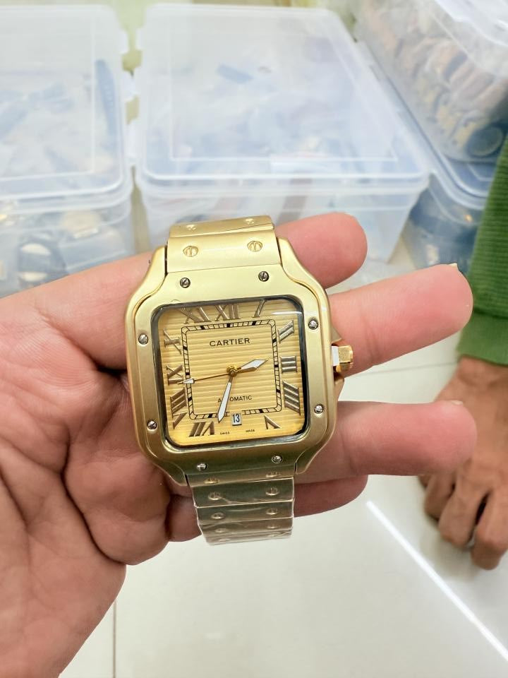 Cartier Santos Full gold