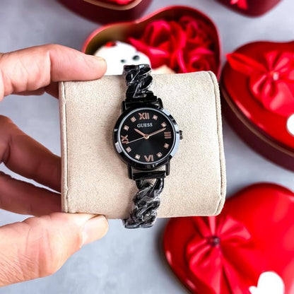 Valentine's Special Guess Black with gift box