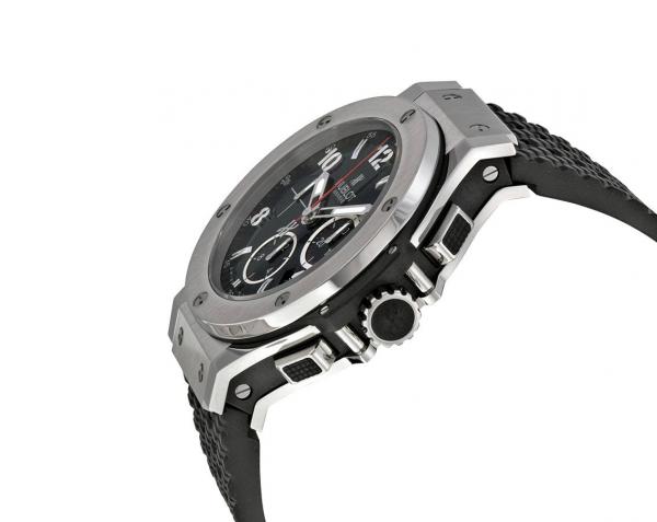 Hublot bigbang fusion black silver