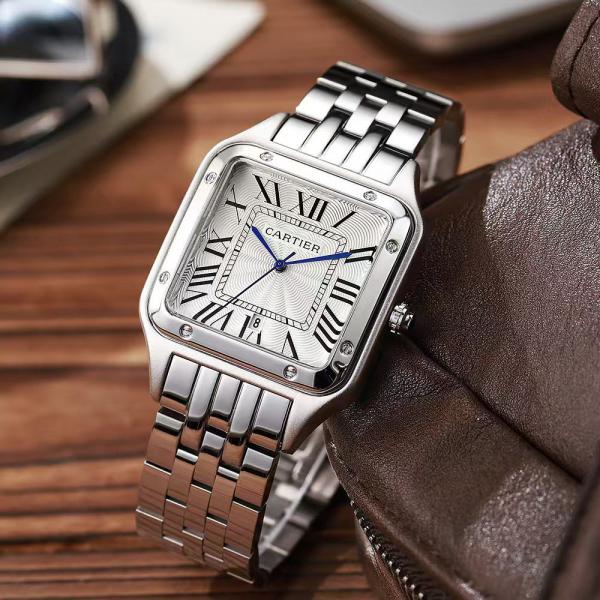 Cartier Santos Full white