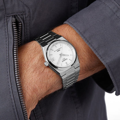 Tissot Prx silver white