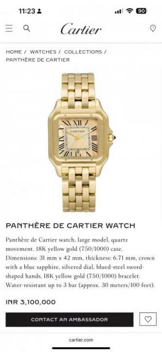 Cartier Gold